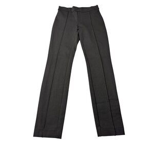 H&M Womens Olive Trousers XS Viscose Blend Straight Leg Made In Bangladesh